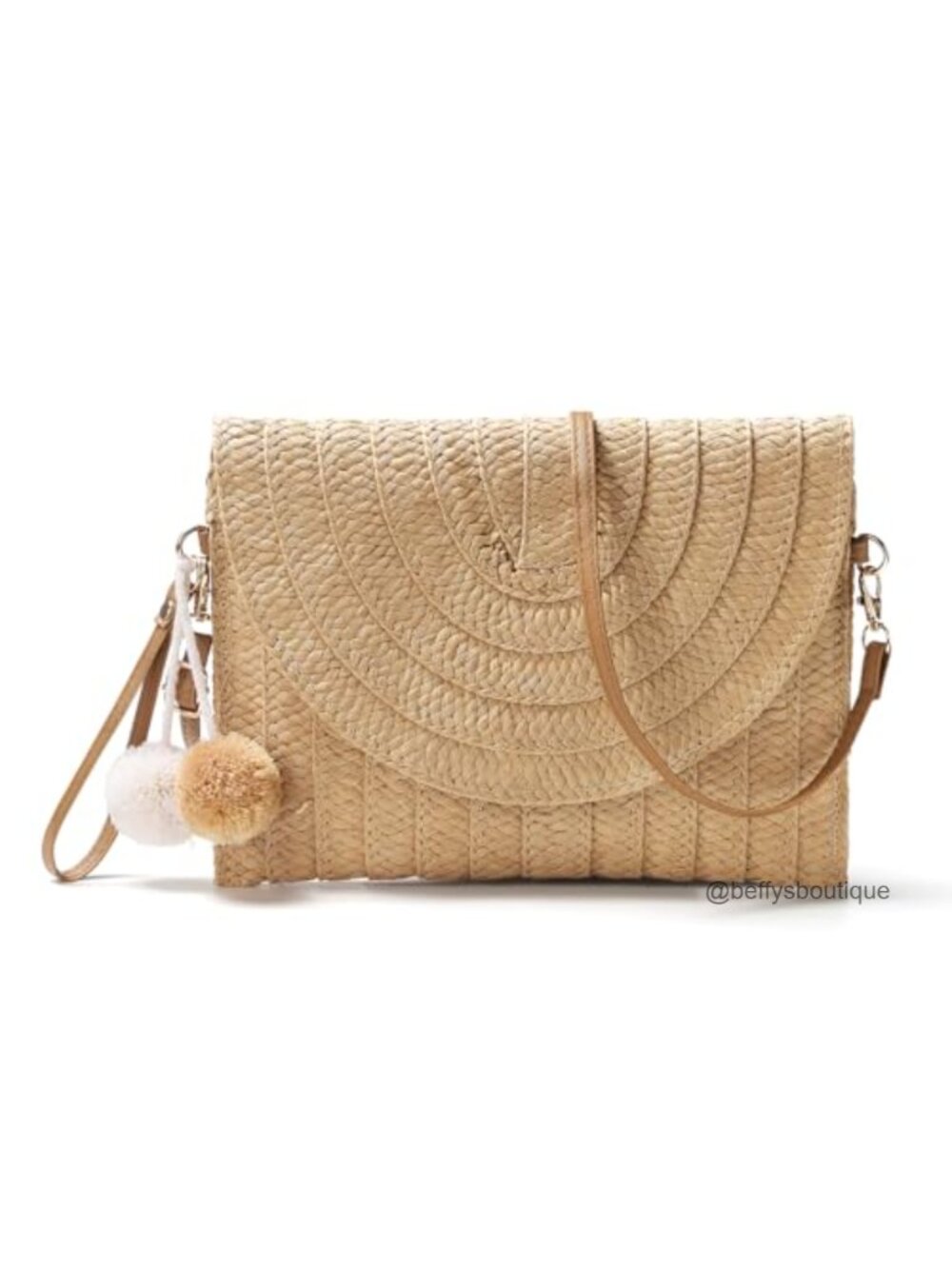 Straw Clutch Purse for Women Woven Envelope Beach Bag Crossbody Handbag
